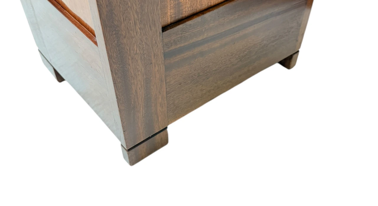 Art Deco Modernist Nightstands by J.A. Muntendam for L.O.V. Oosterbeek, 1920s